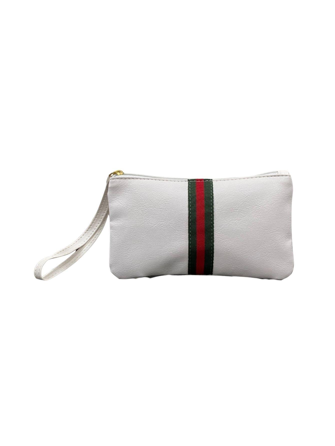 Miniatura Bolsa De Mão Carteira Estampa Lines Abc Bags 2004 - Branco