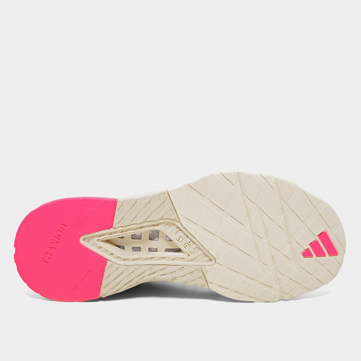 Tênis Adidas Dropset 3 Feminino Branco+Rosa - 34