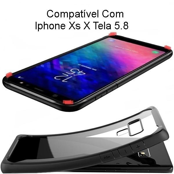Capa Iphone Xs X A Prova De Impacto Proteção Anti Shock Slim