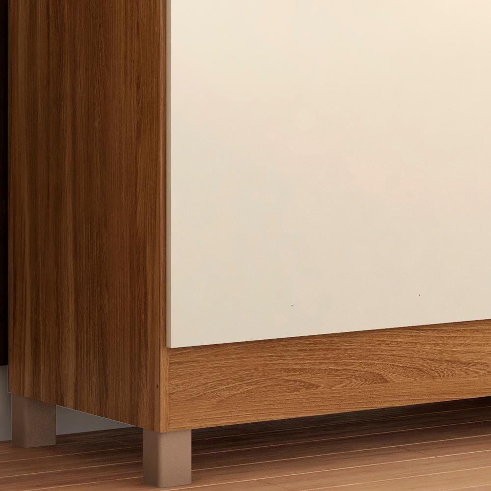 Guarda Roupa Casal 6 Pt 2 Gv 62760 Amendola Off White Demobile Amendola Off White