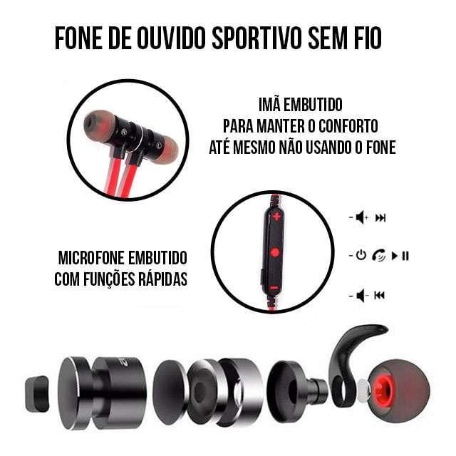 Kt Capinha Moto G73 + Fone De Ouvido Bluetooth + Película 9D