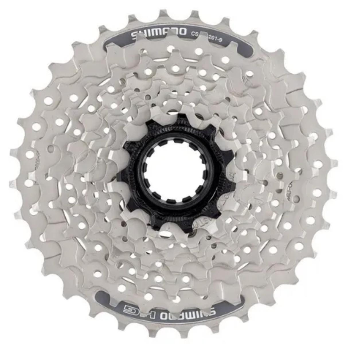 Miniatura Cassete Shimano 9v Altus 11/36 Prata MTB