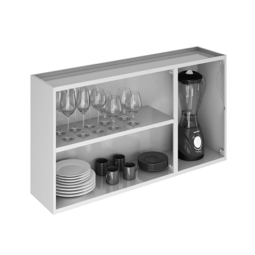 Miniatura Armário De CozinhaC/ 3 Portas Aéreo Modulo Suspenso Branco