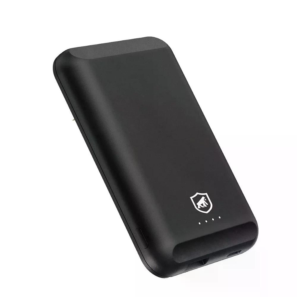 Miniatura Kit Carregador Portátil Nano Snap Magsafe + Cabo Turbo Militar - USB-A / Tipo C - Gshield