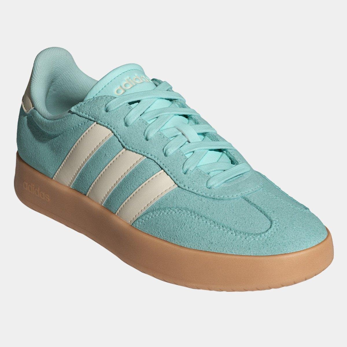 Miniatura Tênis Adidas Barreda II Feminino Azul Turquesa - 34
