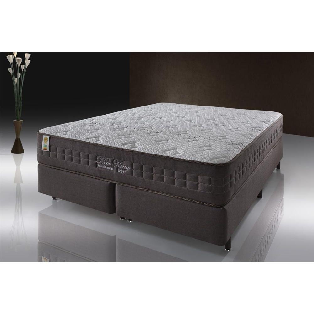 Miniatura Colchão Queen Molas Ensacadas New King Euro Pillow (158x198x35) Anjos