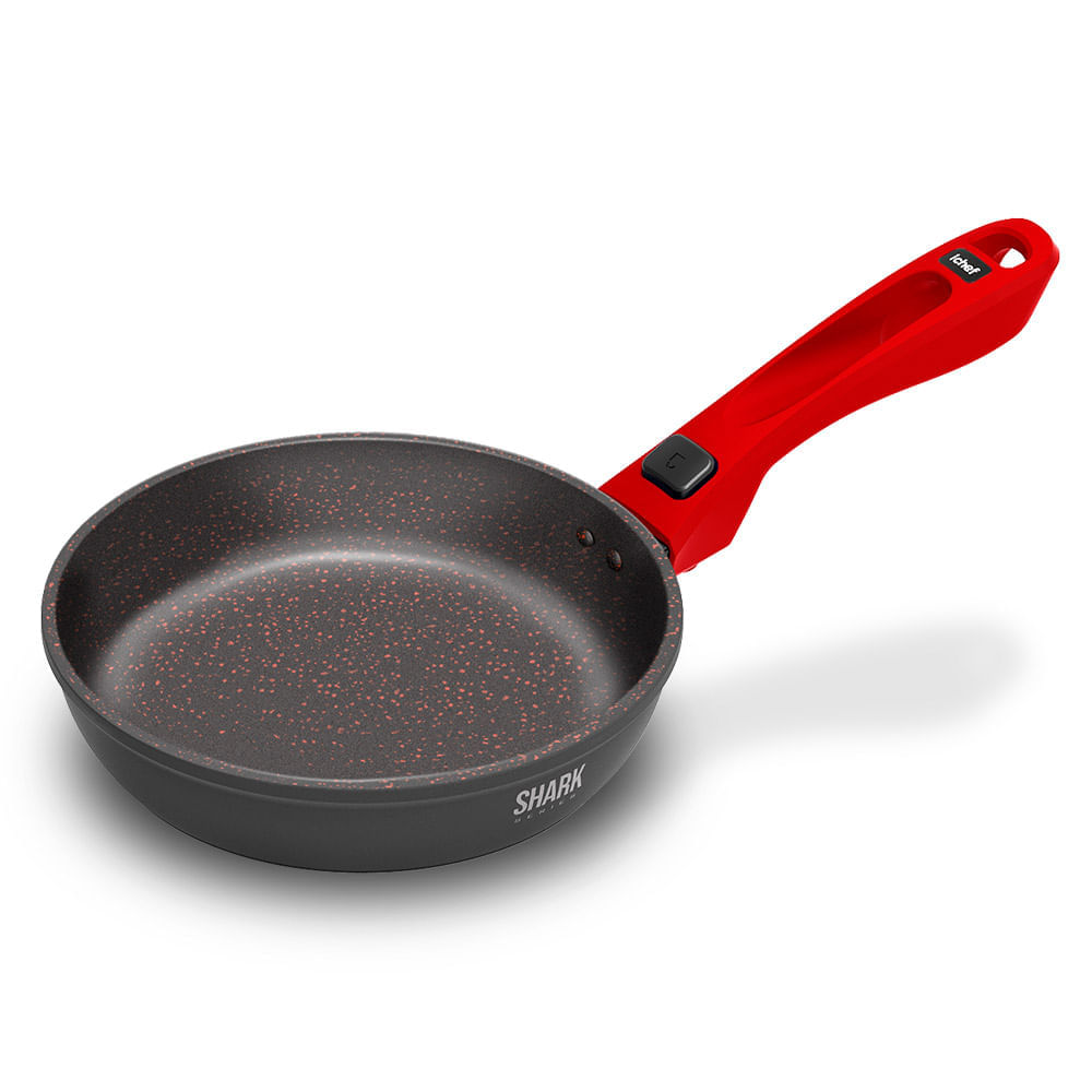 Panela Sauté Petit 20cm Ichef Ultra Polishop Shark Series - Vermelha | Ichef