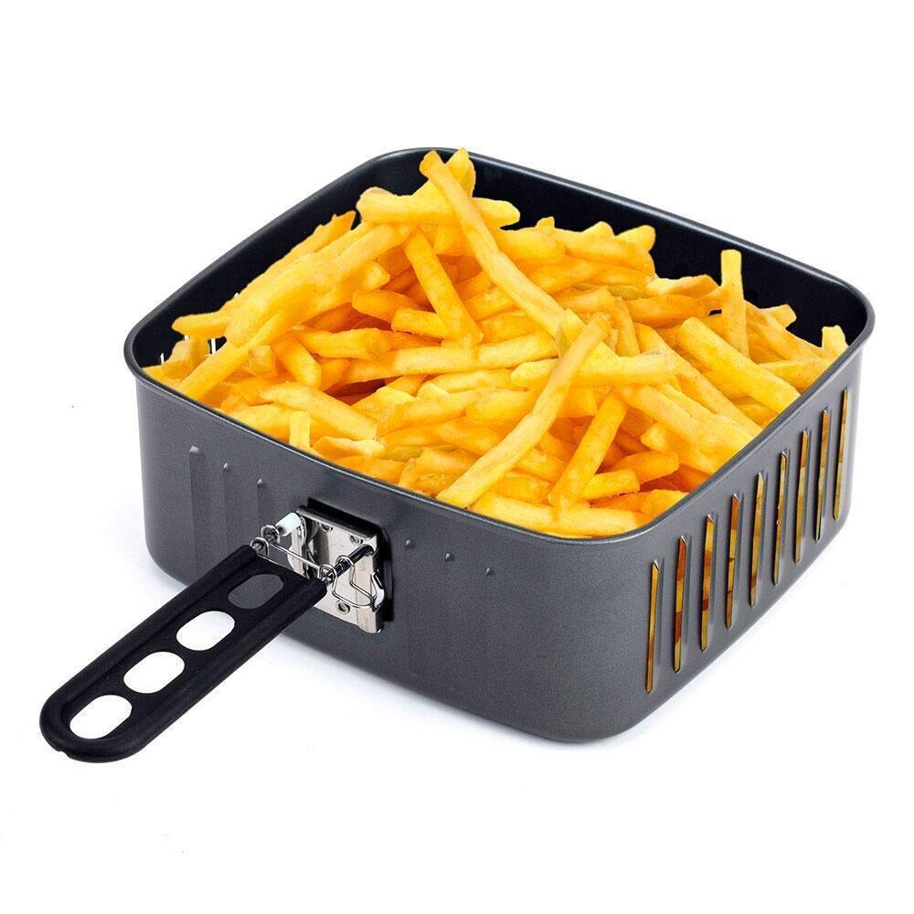 Miniatura Fritadeira Air Fryer 127V Toutch Eaf12T Eos Com Pegador 30Cm