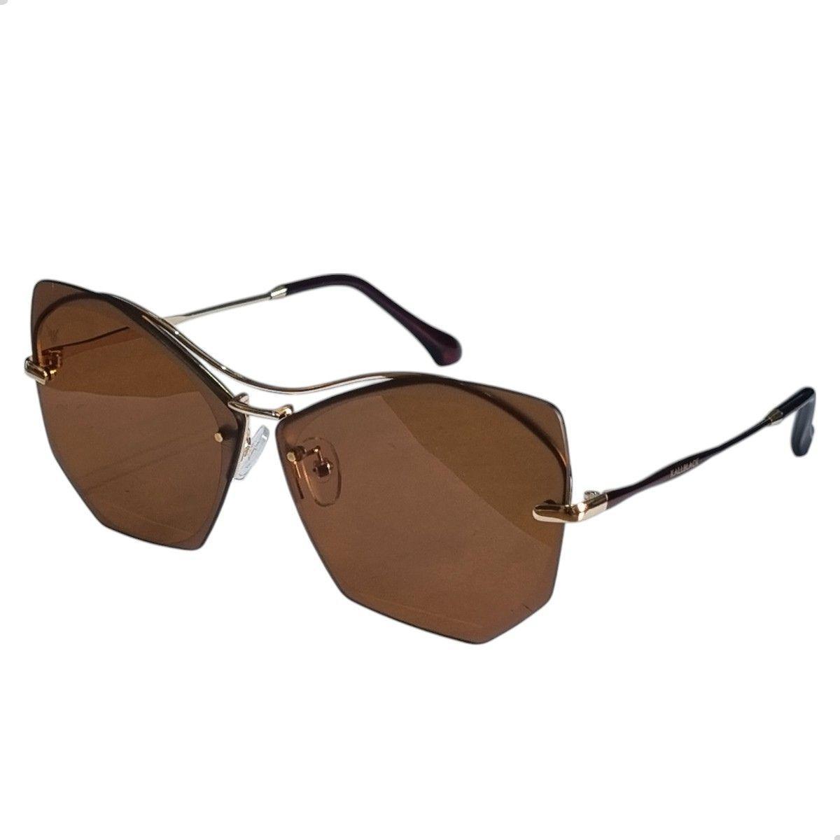 Miniatura Óculos De Sol Feminino Kallblack Moda Verão Estilo Moderno