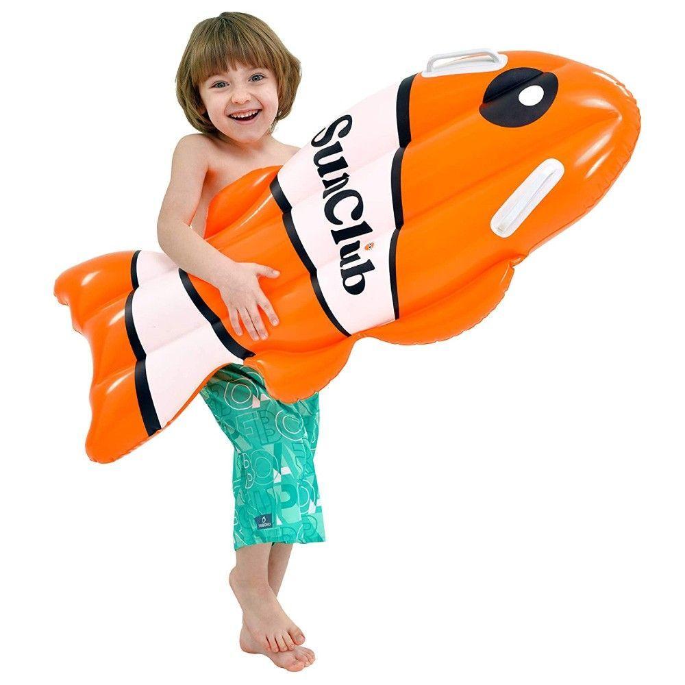 Miniatura Bóia Colchão Inflável Infantil Para Piscina Modelo Peixes Jilong