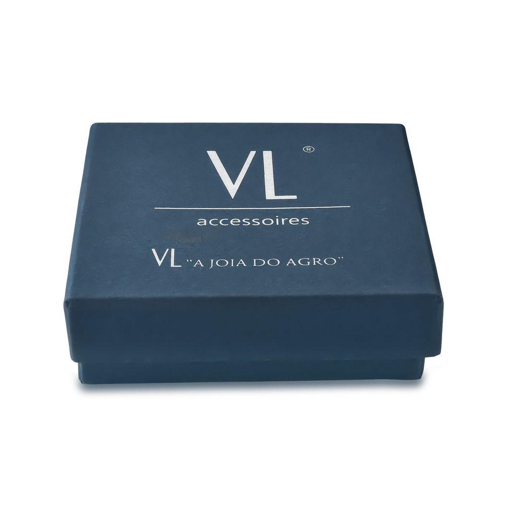 Miniatura Choker Em Couro Com Borboleta-azul Revestida Em Ouro