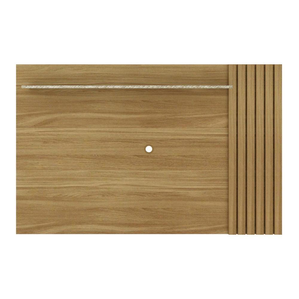 Miniatura Painel Para Tv Até 52 Polegadas 160cm Com Prateleira Multimóveis Cr45272 Amêndoa/palha