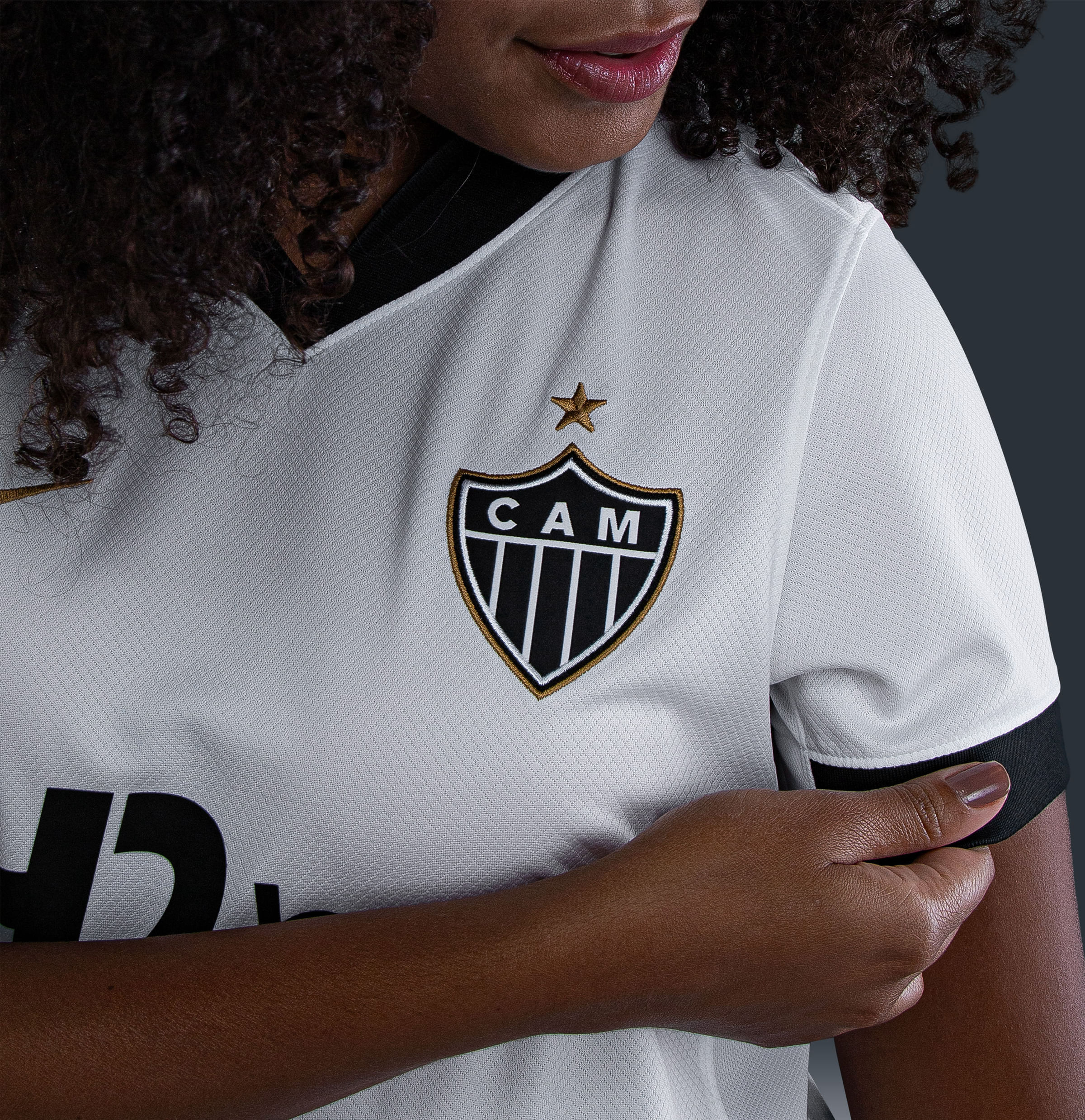 Miniatura Camisa Feminina Atlético Mineiro Nike II 2026 Torcedor G