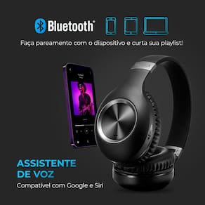 Miniatura Headphone Aiwa AWS-HP-02-B – Preto