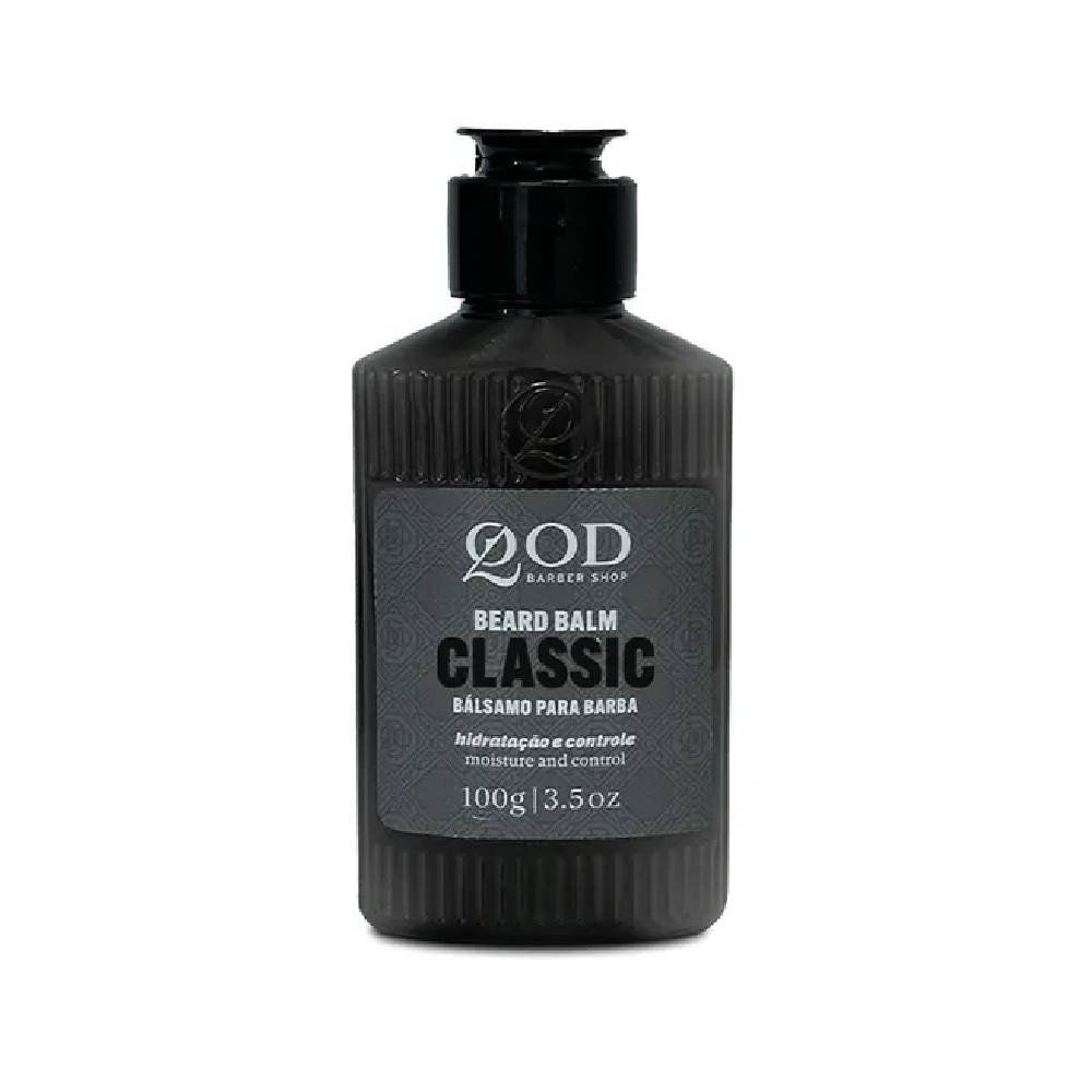 Miniatura Bálsamo Para Barba Qod Barber Shop Beard Balm Classic 100g