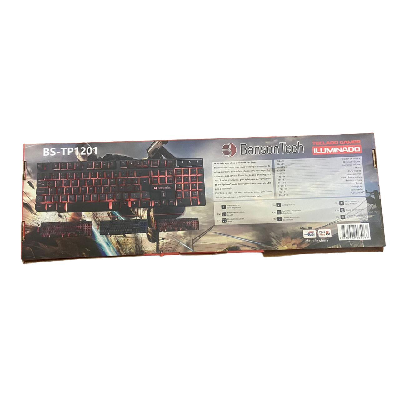 Teclado Com Fio Para Jogo Digitação De Texto Anti Ghosting Ç