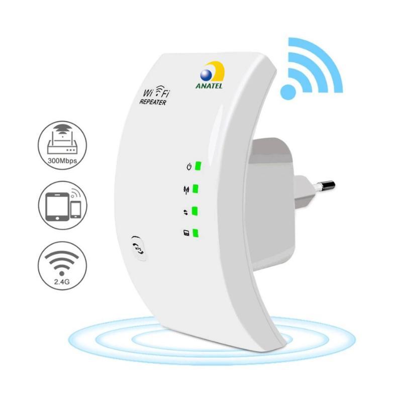 Miniatura Repetidor Sinal Wifi Extensor Amplificador Rede 300Mbps