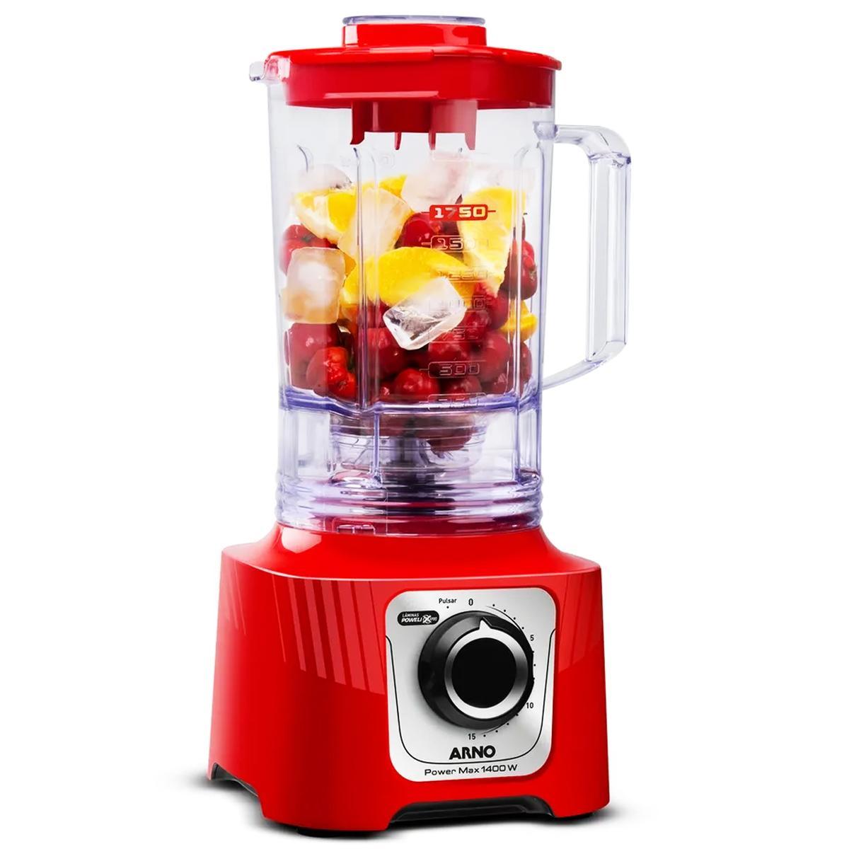 Miniatura Liquidificador Arno Power Max 5 Vel. 1400W 6 Lâminas 220V