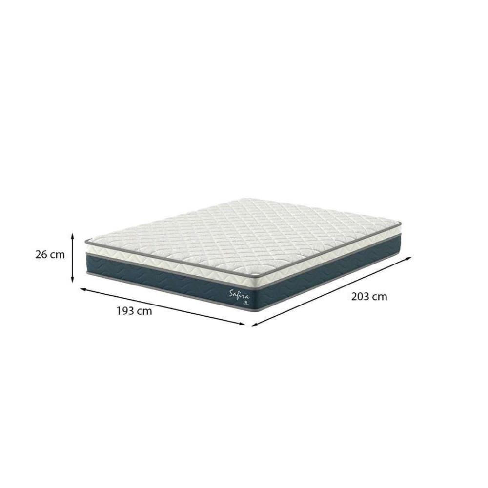 Miniatura Colchão King Safira 1,93x2,03x0,26 Azul