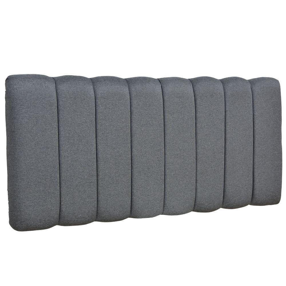 Miniatura Cabeceira Cama Box Painel Casal 140 Cm Dubai W01 Chumbo