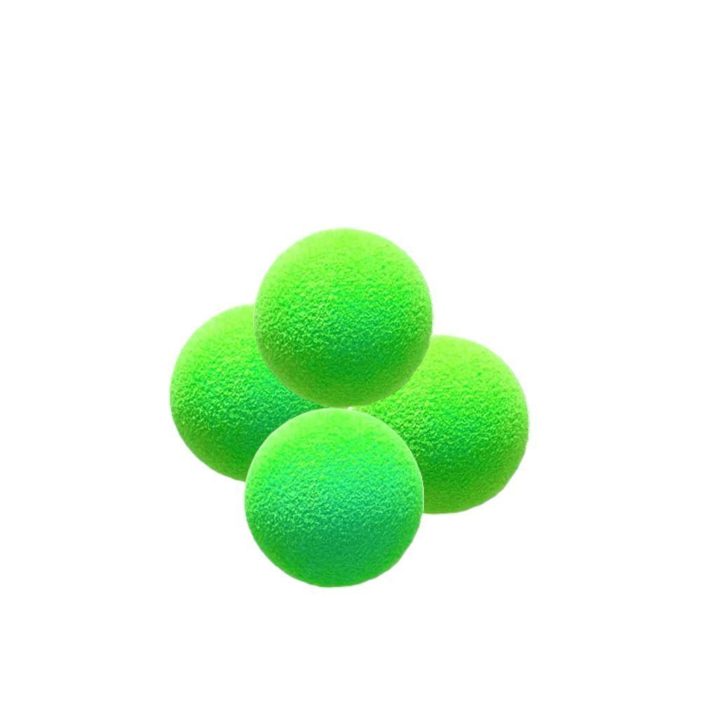 Miniatura 04 Bolas De Espuma Neon Luz Negra- 2 Inch Cor Verde