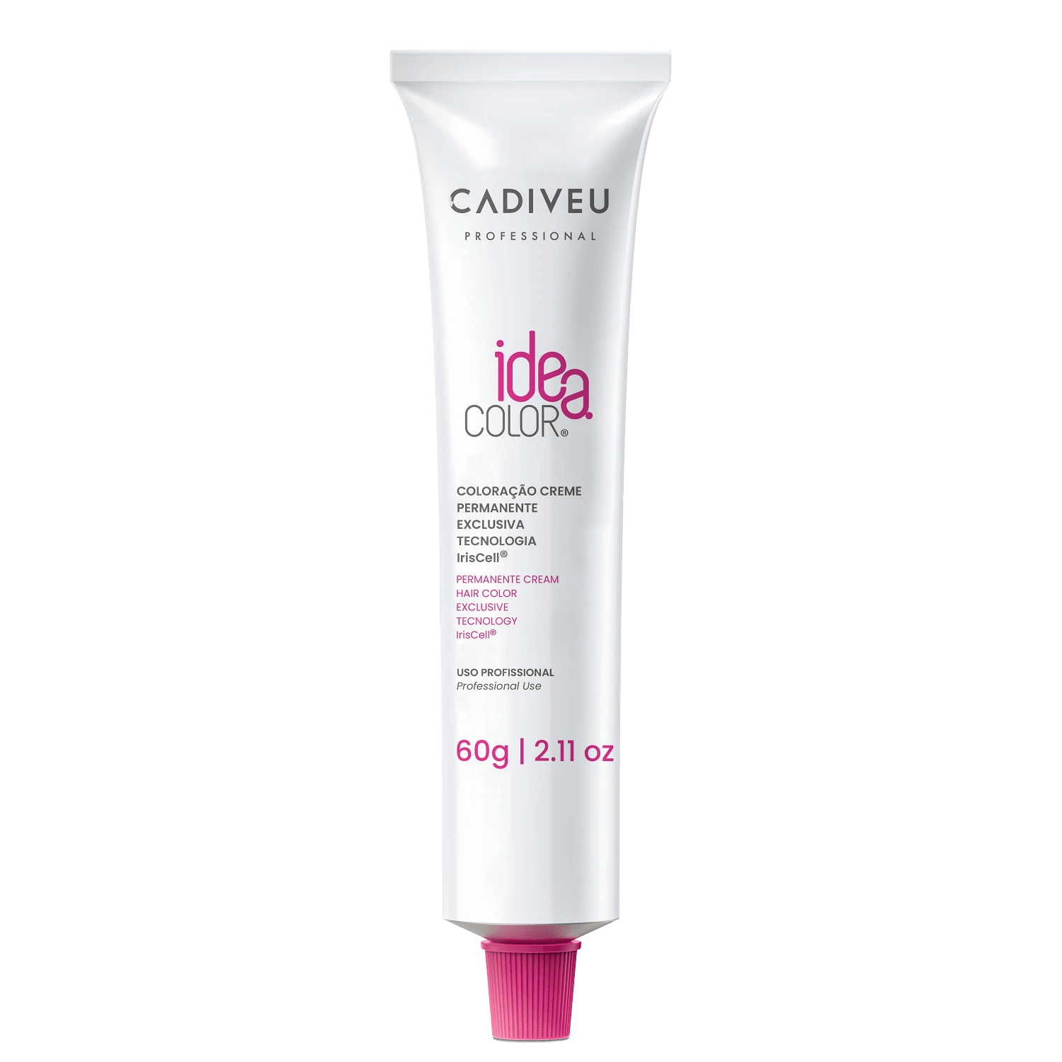 Miniatura Cadiveu Idea Color 6.4 Louro Escuro Cobre - Coloração Permanente 60g