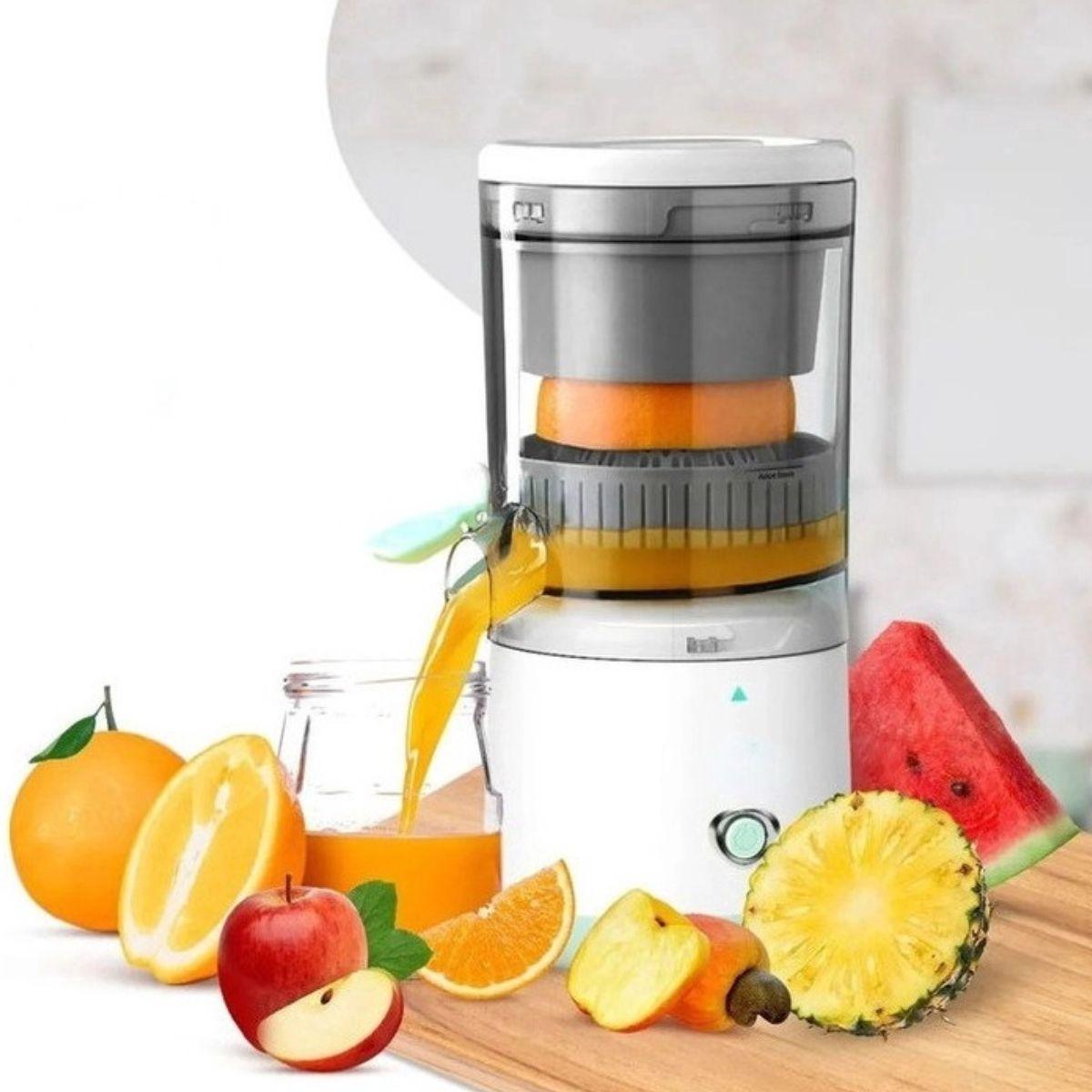 Miniatura Espremedor Laranja Frutas Sem Fio Elétrico Portátil Bivolt