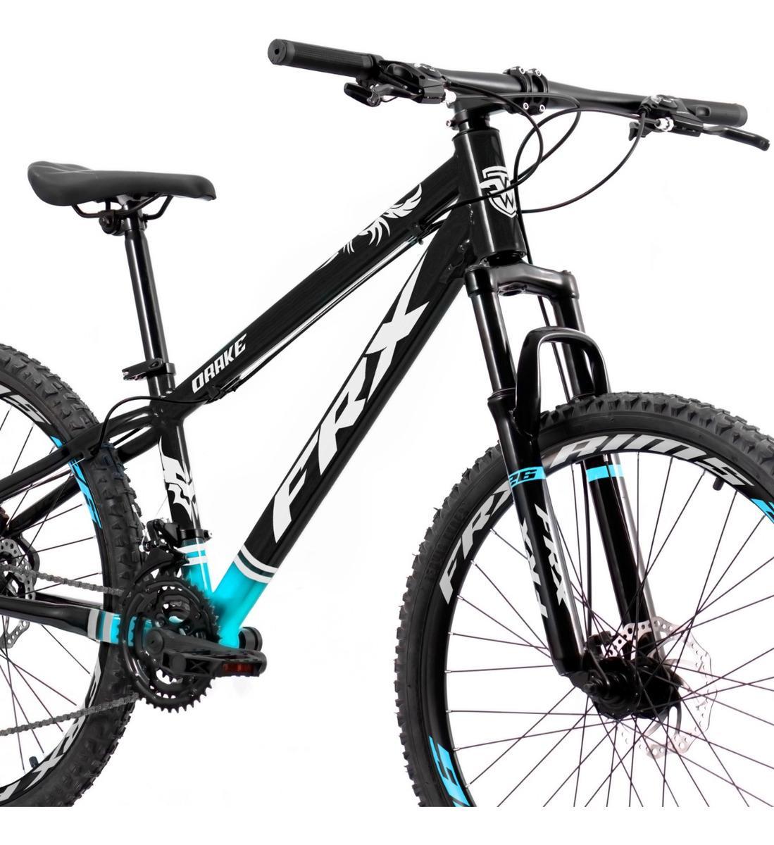 Miniatura Bicicleta Frx Drake Aro 26 Freeride 21V Bianchi 14
