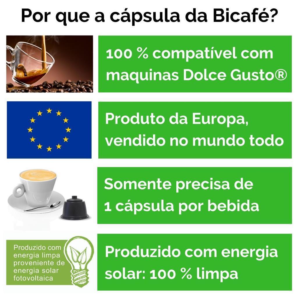 Miniatura Cápsulas Para Dolce Gusto Mochaccino Canela Bicafé