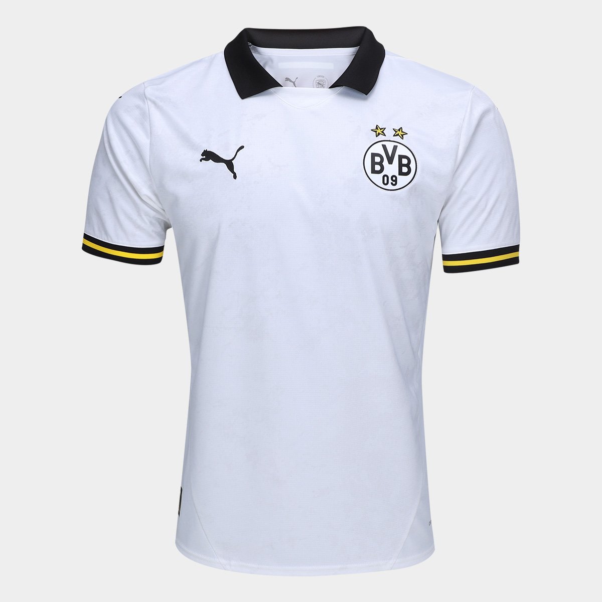 Miniatura Camisa Borussia Dortmund Third 25/26 s/n Torcedor Puma Masculina Branco - EGG