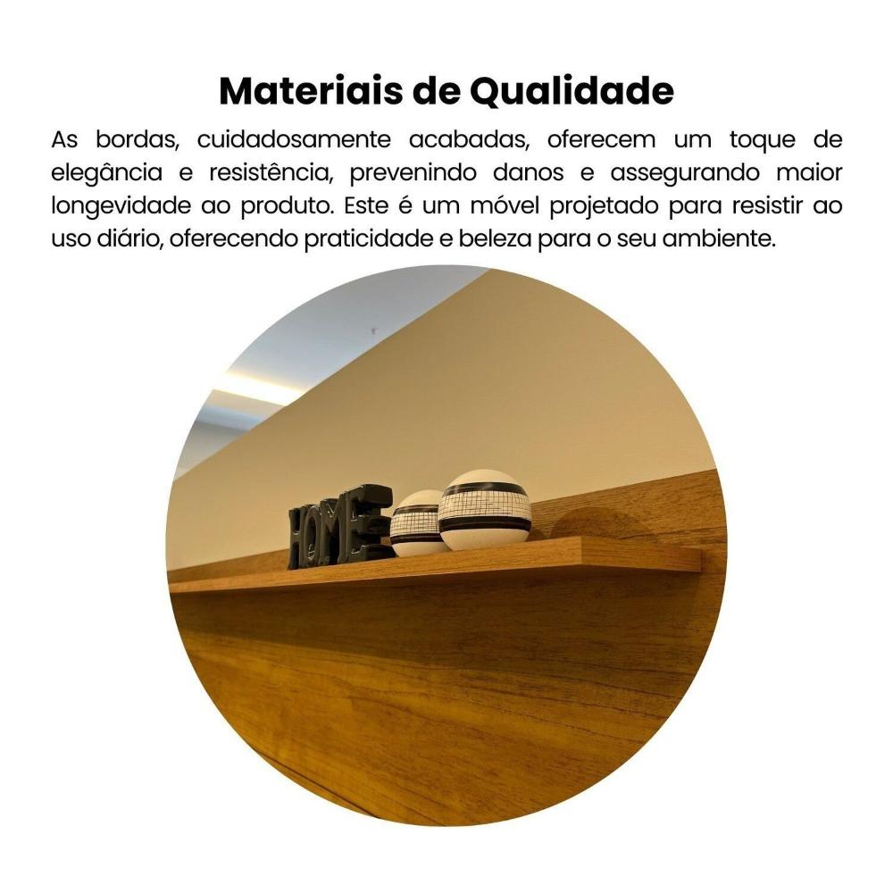 Painel para Tv até 60 Polegadas com Suporte Universal Slim Cinamomo