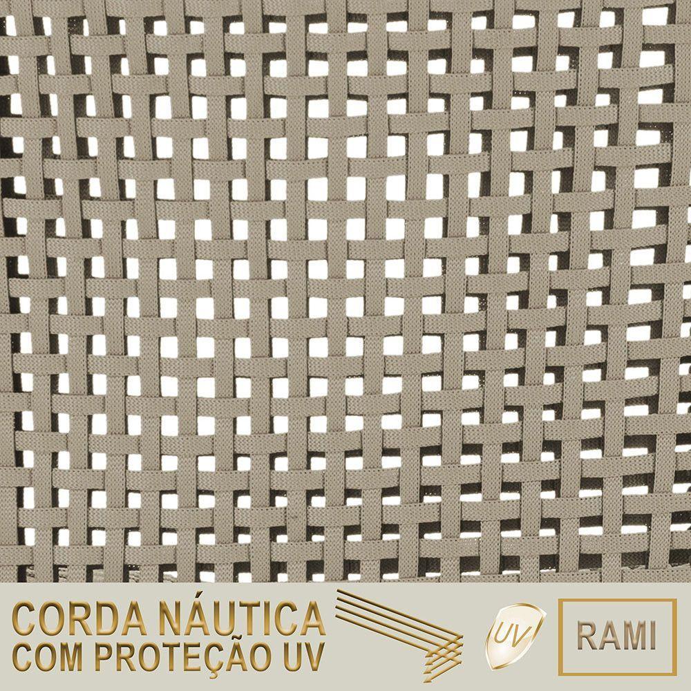 Espreguiçadeira Catar Fendi E Corda Náutica Trama Original Rami