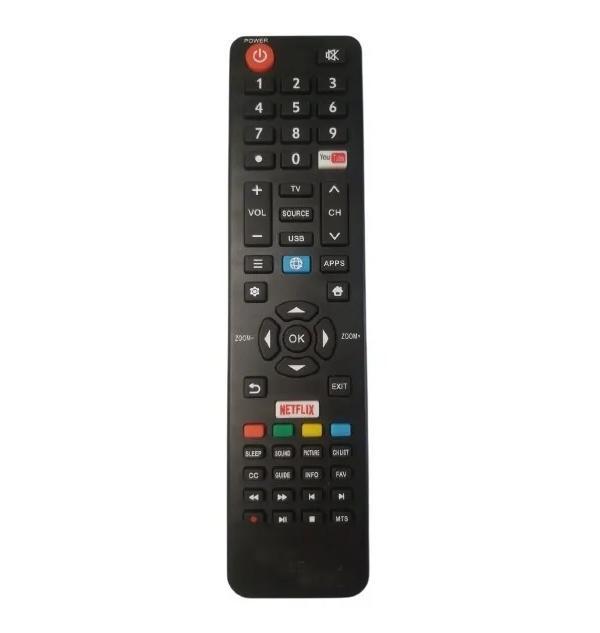 Miniatura Controle TV Semp Toshiba TCL 49sk6000 - PVC Resistente