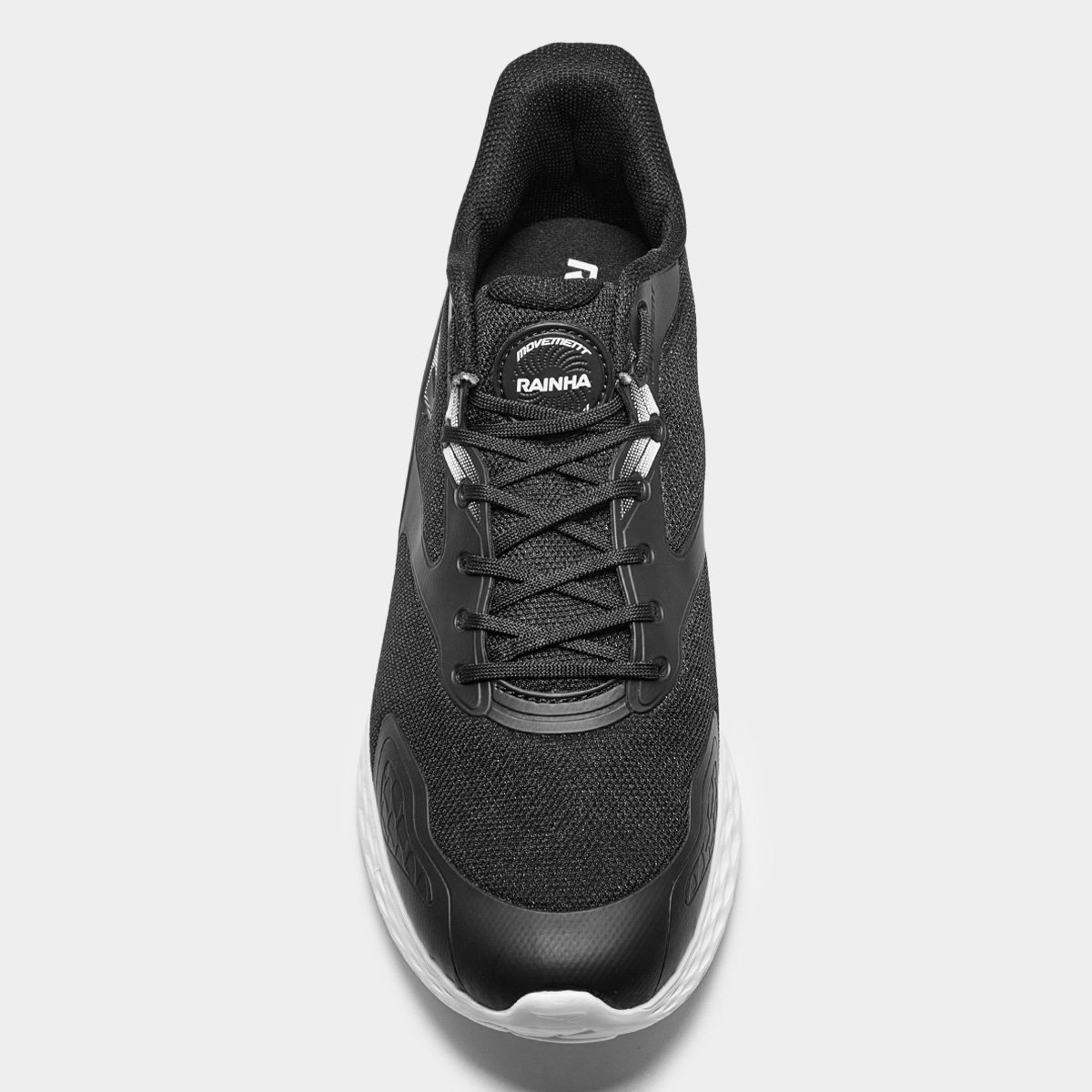 Miniatura Tenis Rainha Play IV Preto+Branco - 35