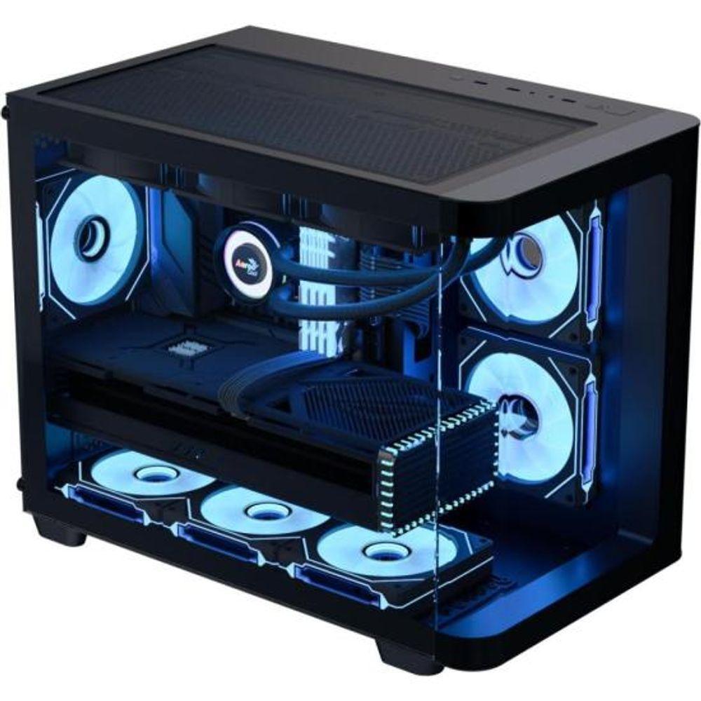 Miniatura Gabinete Aerocool Atx P300c Preto [f002]