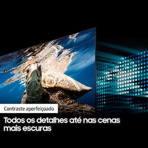 Miniatura Smart TV QLED 98” 4K Samsung 98Q80C com Processador com IA, Gaming Hub, FreeSync, Wi-Fi, Bluetooth e SmartThings