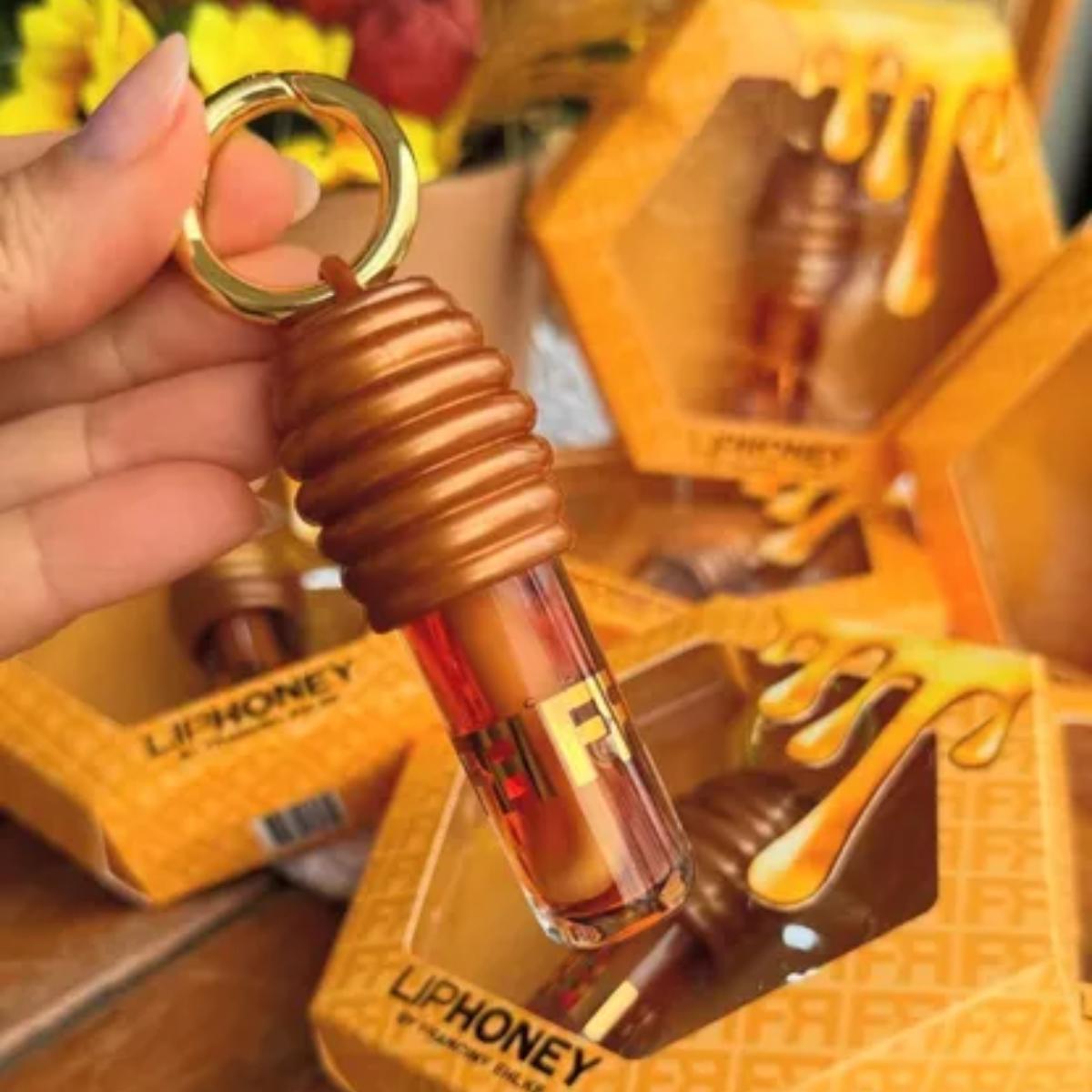 Miniatura Batom Gloss De Mel Líquido Hidratante Para Mulher