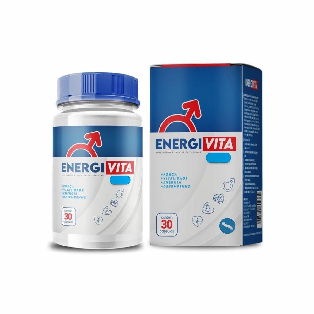 Miniatura Kit 12x Energi Vita Suplemento Alimentar 30 Cápsulas B