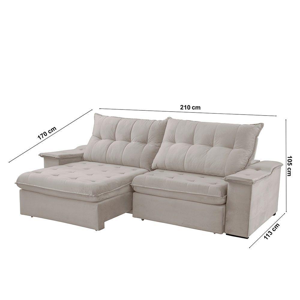 Miniatura Sofá Lua Veludo 02 Módulos 80 Cm B25cm Meu Sofá Online B026 Veludo Prata