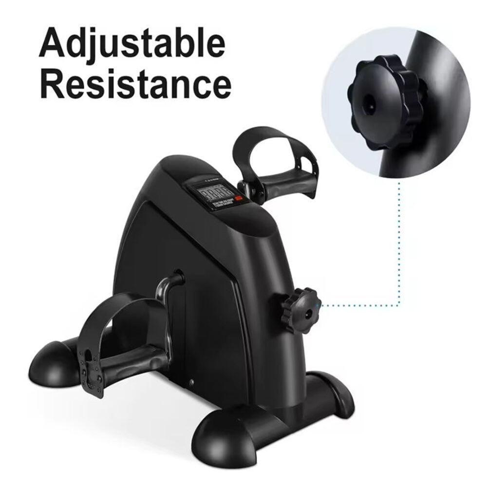 Miniatura Bicicleta Fisioterapia Ergométrica Mini Bike Simulador Digital Lcd Para Braços E Pernas Portátil Profissional