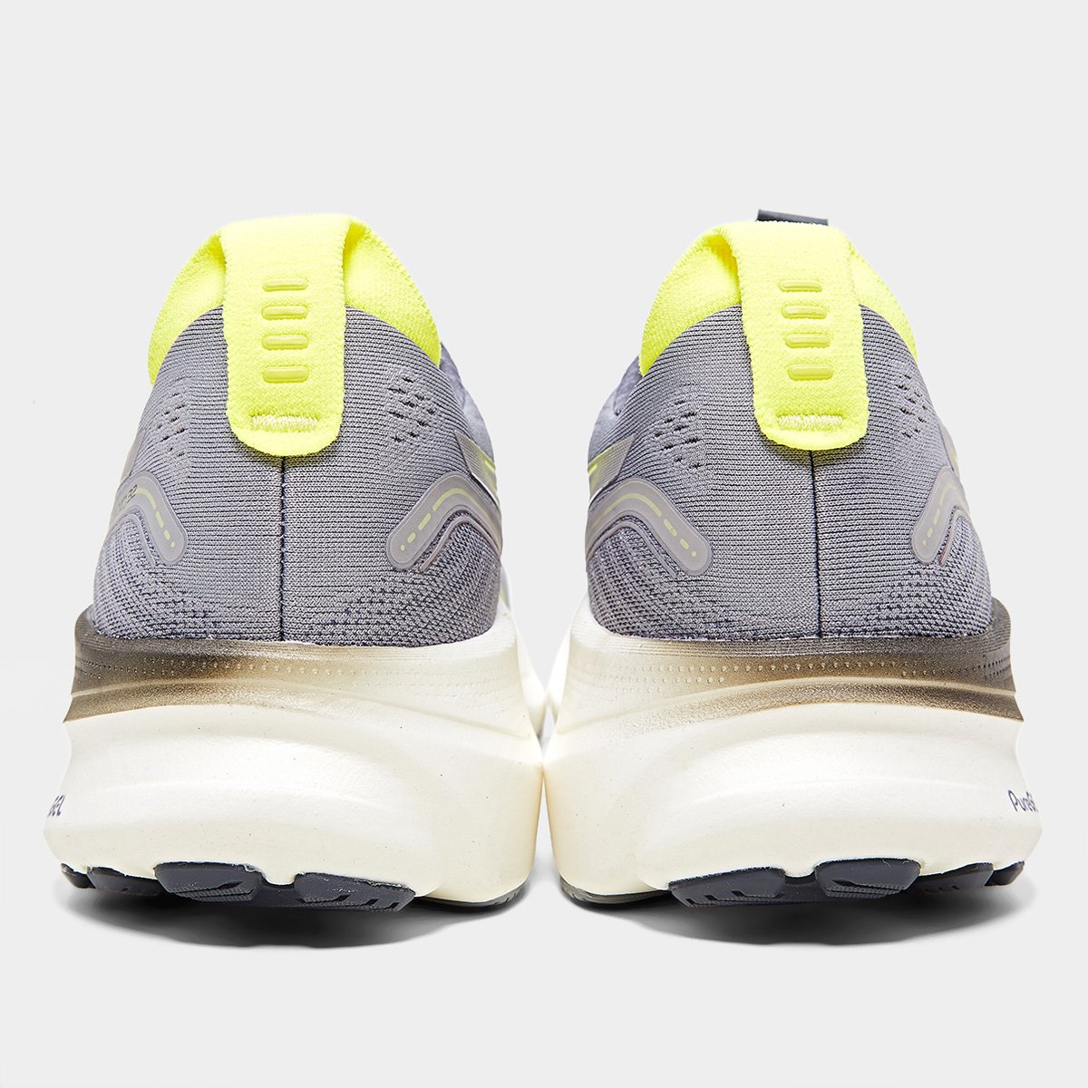 Miniatura Tênis Asics Gel Kayano 32 Masculino Cinza+Amarelo - 38