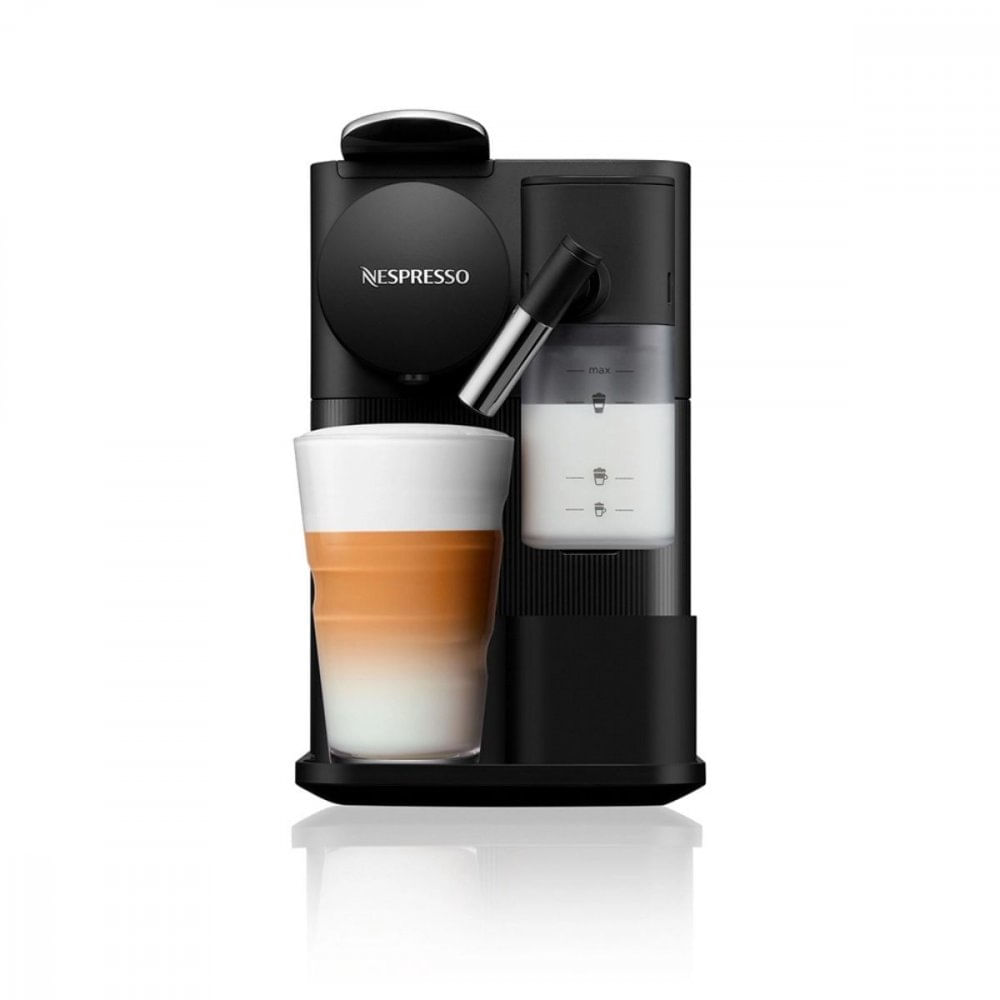 Miniatura Cafeteira Expresso New Lattissima One F121-BR-BK-NE Nespresso Preto - 127V