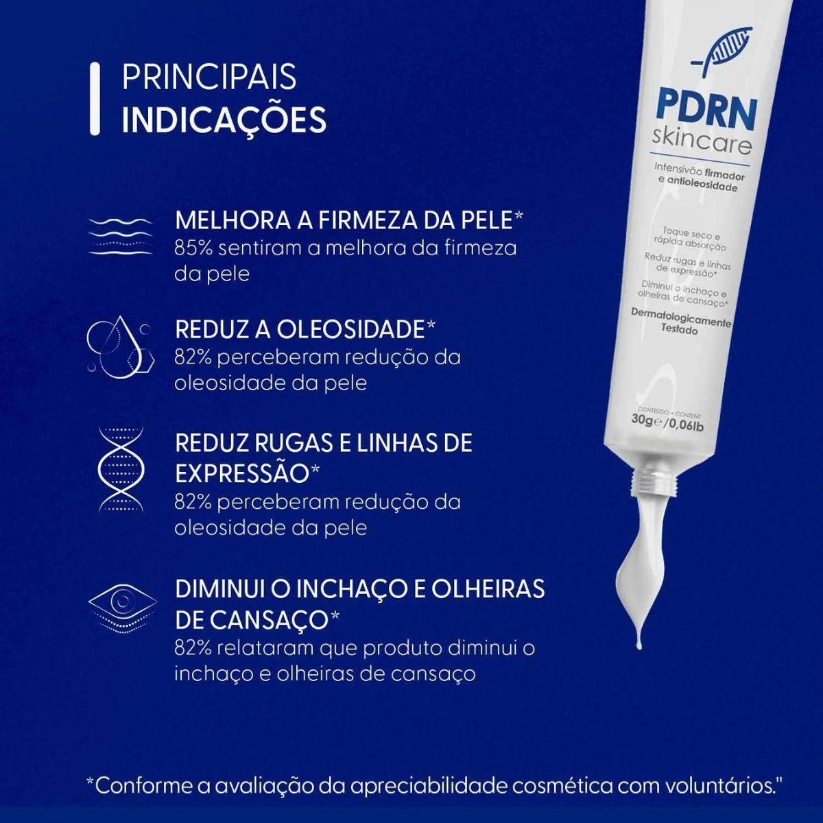 Miniatura Creme Pdrn Skincare Facial Corporal Antioleosidade 30G Smart