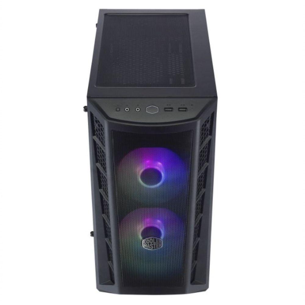 Miniatura Gabinete Masterbox Mb311L Argb, Lateral Em Vidro Temperado,
