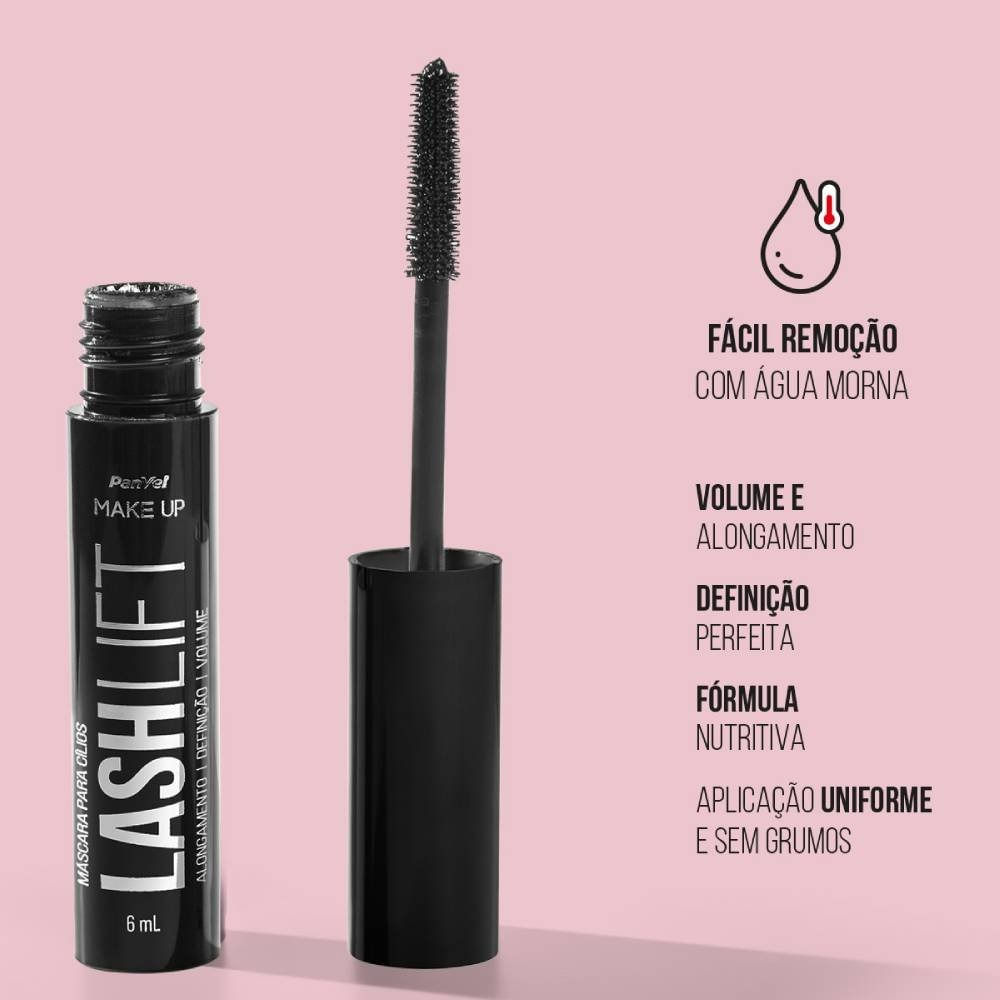 Miniatura Máscara De Cílios Lash Lift Peel Off Panvel Make Up 6ml