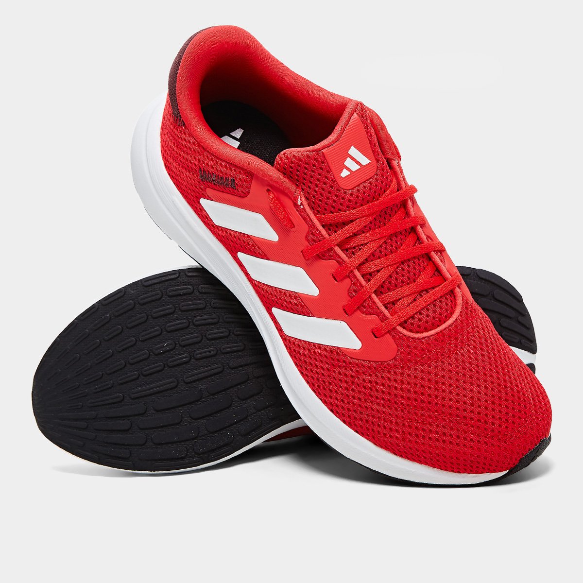 Miniatura Tênis Adidas Response Runner Vermelho+Branco - 40