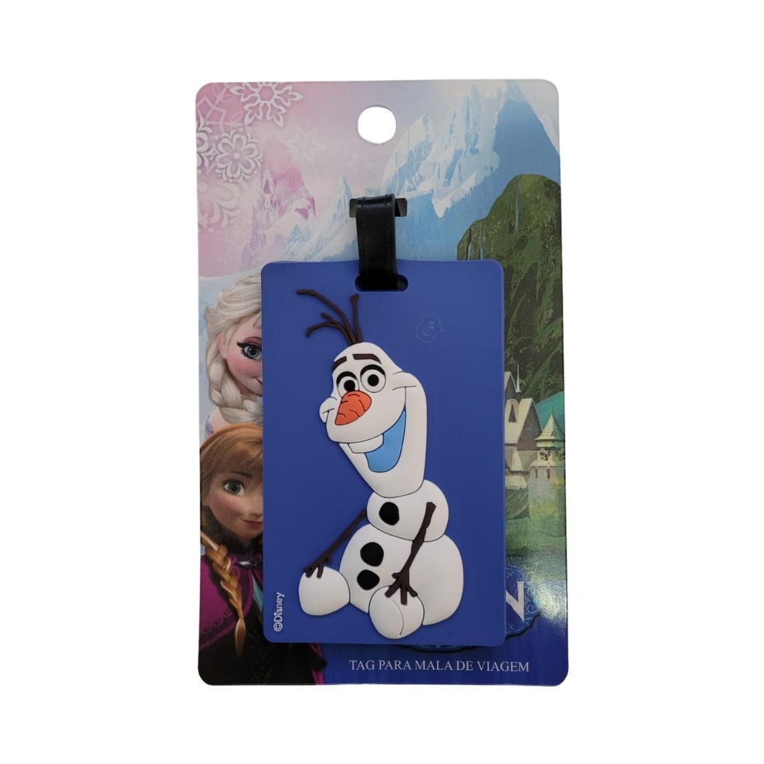 Miniatura Tag Para Mala De Viagem Olaf Frozen - Taimes