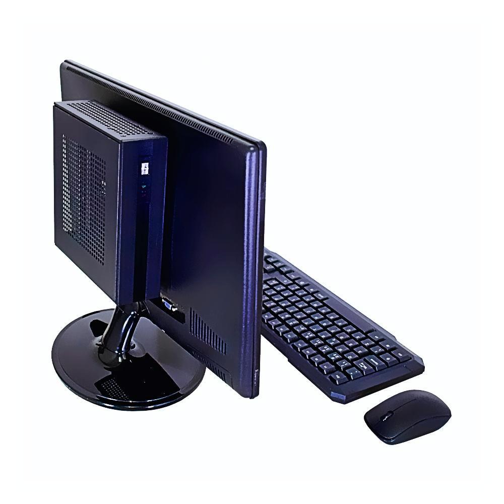 Computador Slim Dual Core, 8Gb, 120 Ssd Linux + Kit - Everex