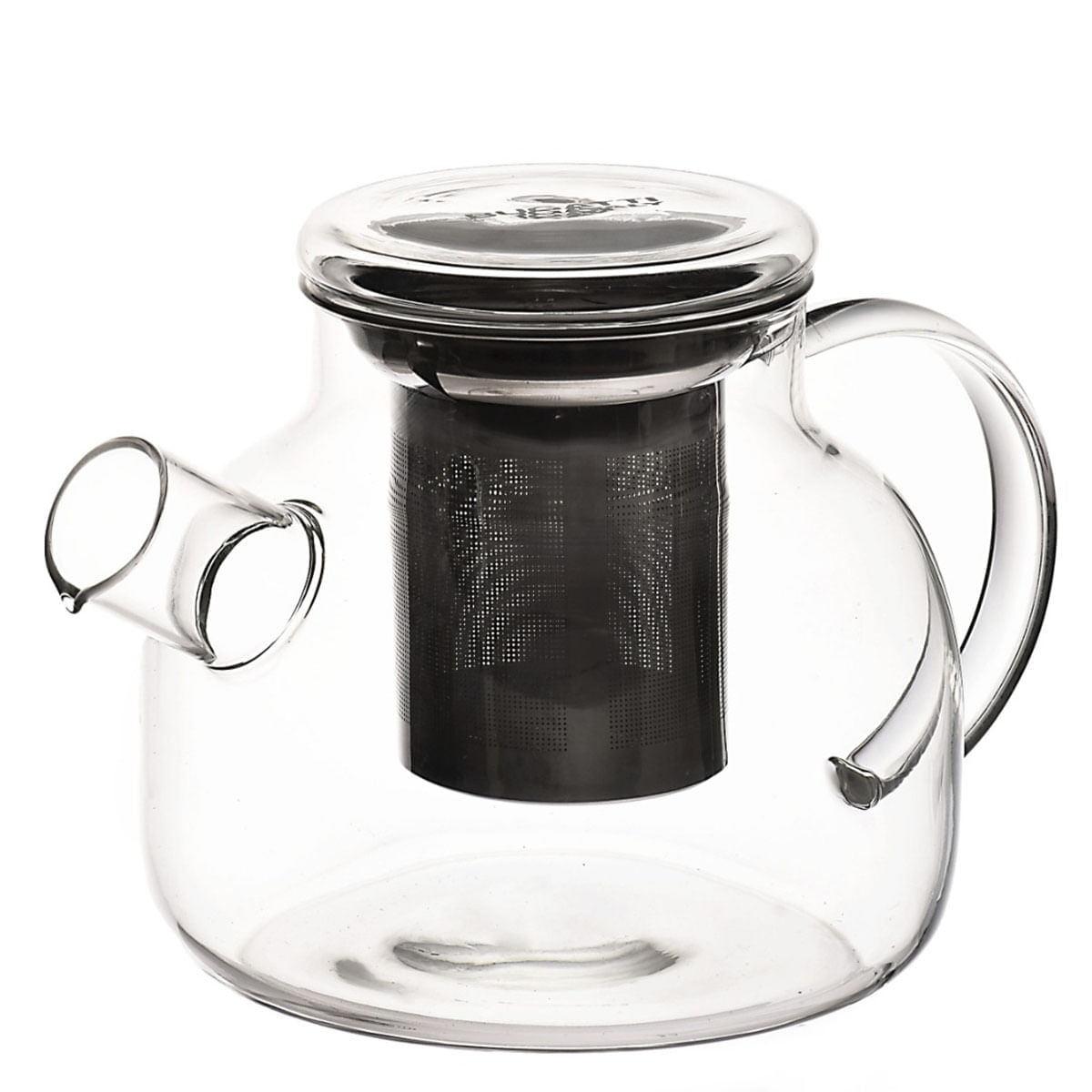 Bule de Vidro Borossilicato com Infusor para Chá em Aço Inox 1000ml - Bugatti