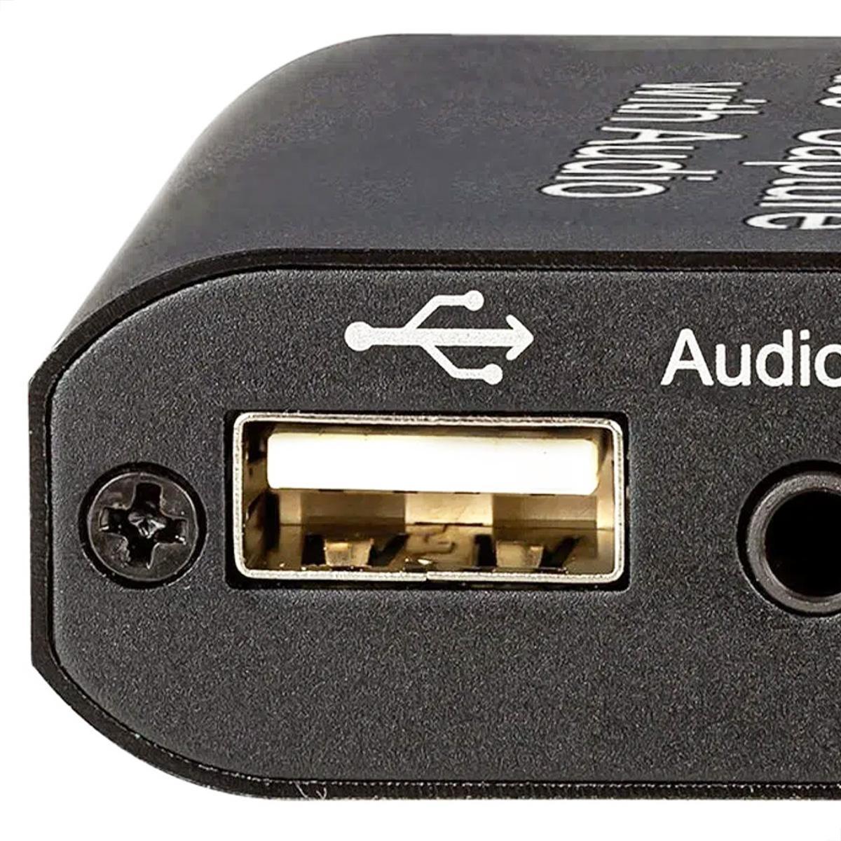 Miniatura Placa De Captura De Vídeo E Áudio Hdmi Usb 4K - Kit Com 10